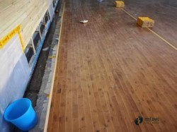 俄勒岡松舞臺運動型木地板較好的